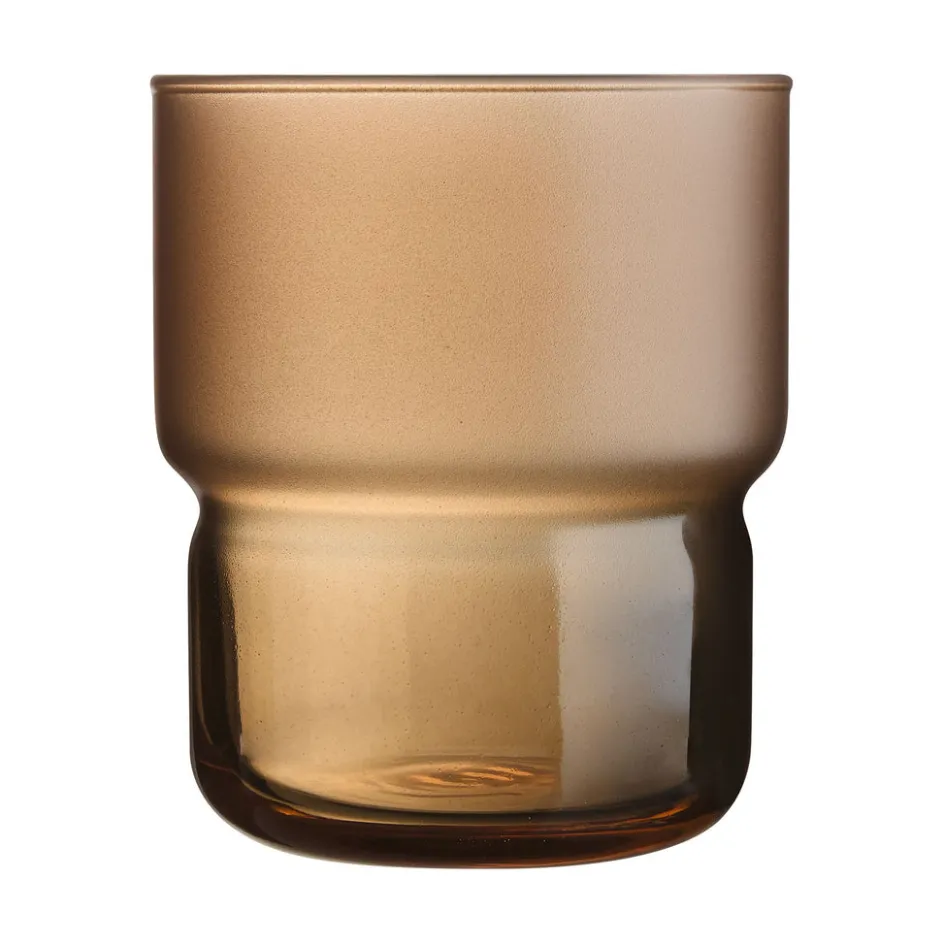 Luminarc 12 verres 27 cl en verre teinté Moka Delice> Tasses|Verres À Eau