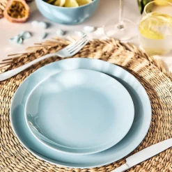 Luminarc Assiette à dessert 19 cm Diwali Paradise Blue><noscript><img width=