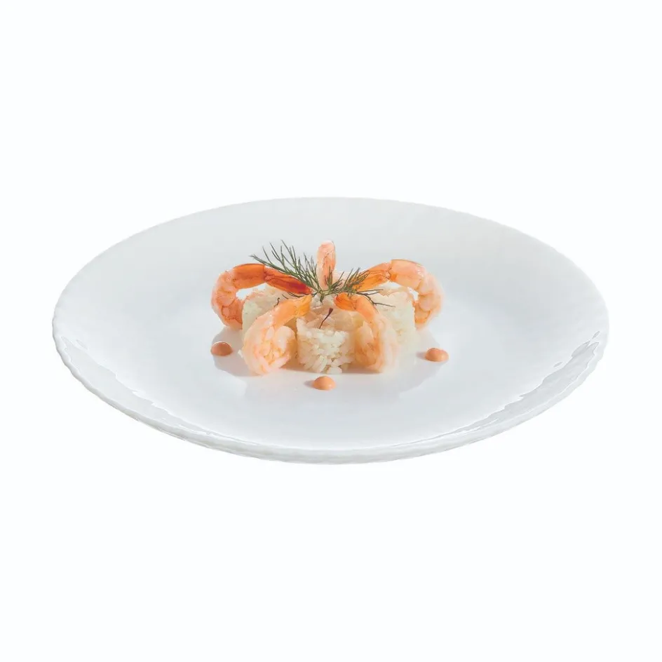 Luminarc Assiette à dessert blanche 19 cm Pampille> Assiettes À Dessert