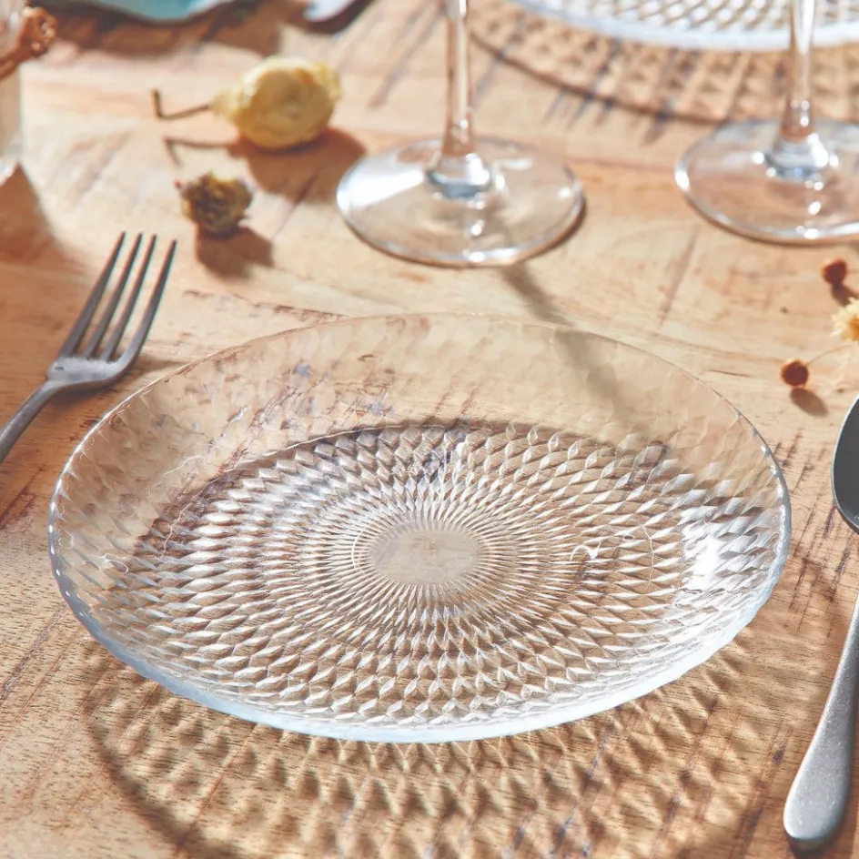 Luminarc Assiette à dessert en verre 19 cm Pampille> Assiettes À Dessert
