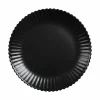 Luminarc Assiette à dessert noire 19 cm Bloom> Assiettes À Dessert
