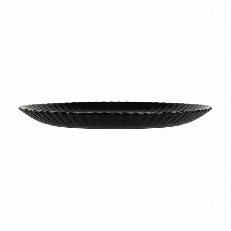 Luminarc Assiette à dessert noire 19 cm Bloom> Assiettes À Dessert