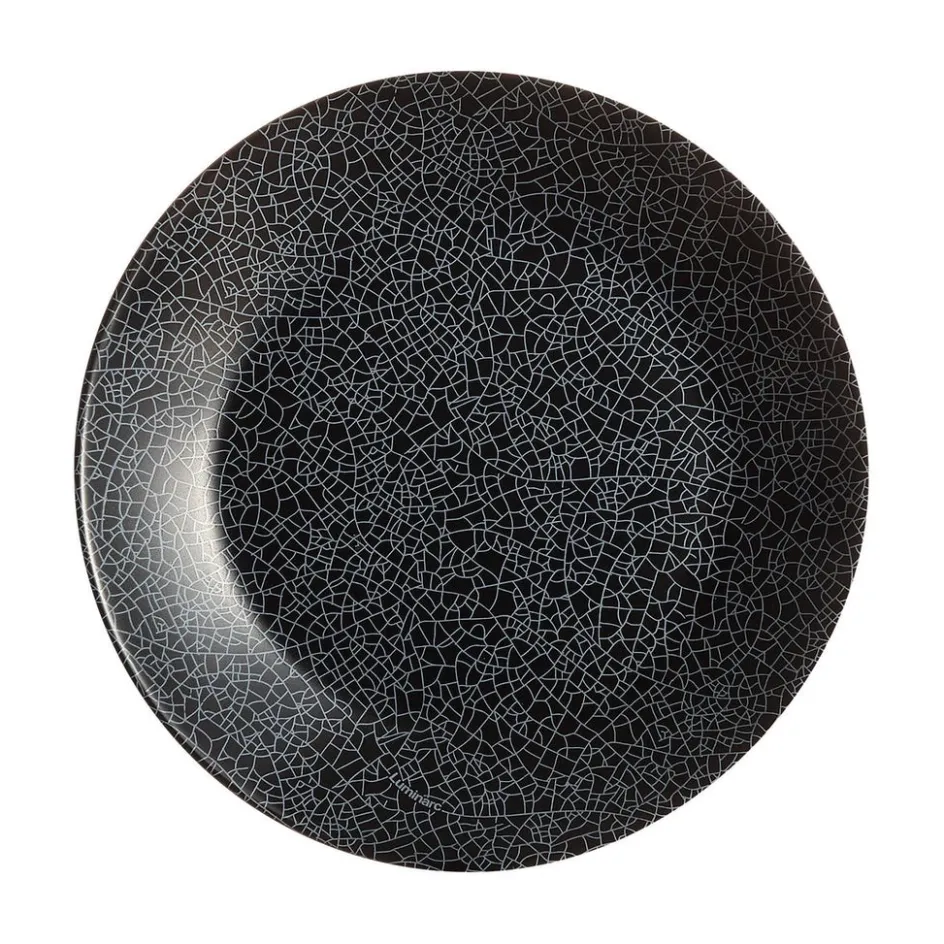 Luminarc Assiette à dessert noire 18 cm Zoe> Assiettes À Dessert