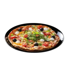 Luminarc Assiette à pizza noire 32 cm Friend's Time> Assiettes Plates