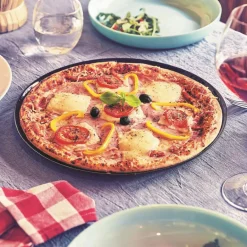 Luminarc Assiette à pizza noire 32 cm Friend's Time><noscript><img width=