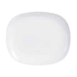 Luminarc Assiette blanche 28,1 x 23,3 cm Sweet Line> Assiettes Plates