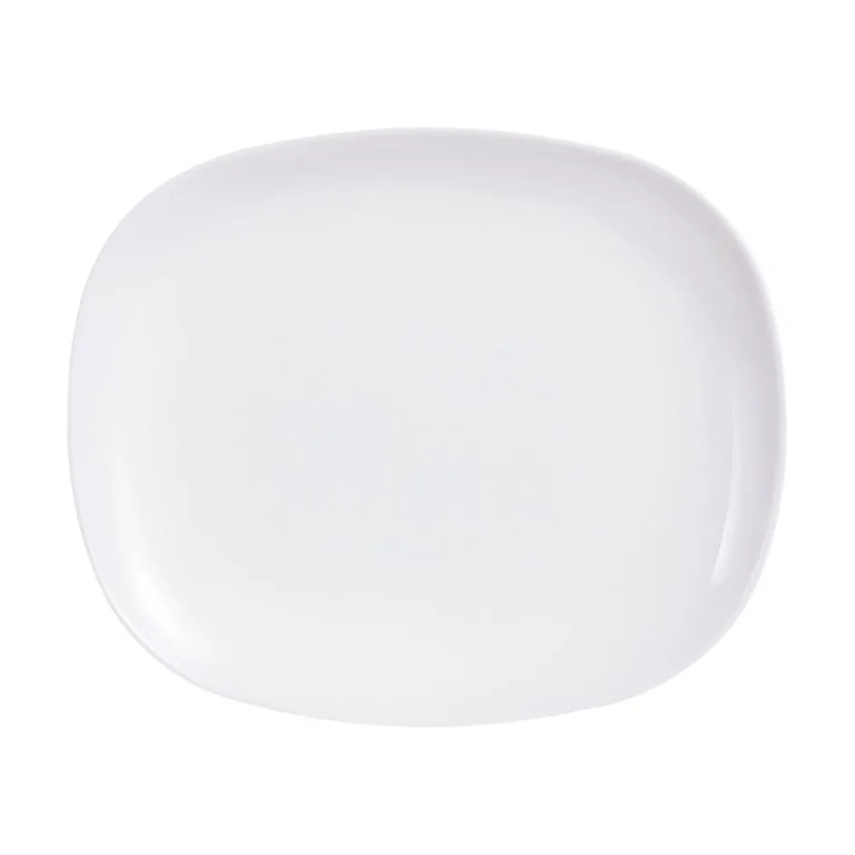 Luminarc Assiette blanche 28,1 x 23,3 cm Sweet Line> Assiettes Plates