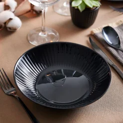 Luminarc Assiette creuse 20 cm Cottage Noir> Assiettes Creuses