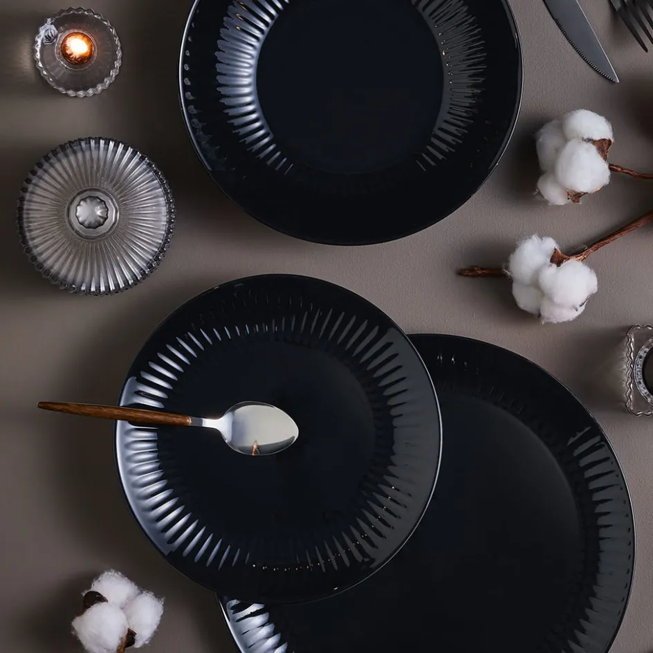 Luminarc Assiette creuse 20 cm Cottage Noir> Assiettes Creuses