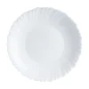 Luminarc Assiette creuse blanche 23 cm Feston> Assiettes Creuses
