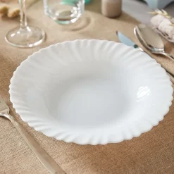 Luminarc Assiette creuse blanche 23 cm Feston><noscript><img width=