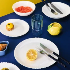 Luminarc Assiette creuse blanche 20 cm Bloom> Assiettes Creuses