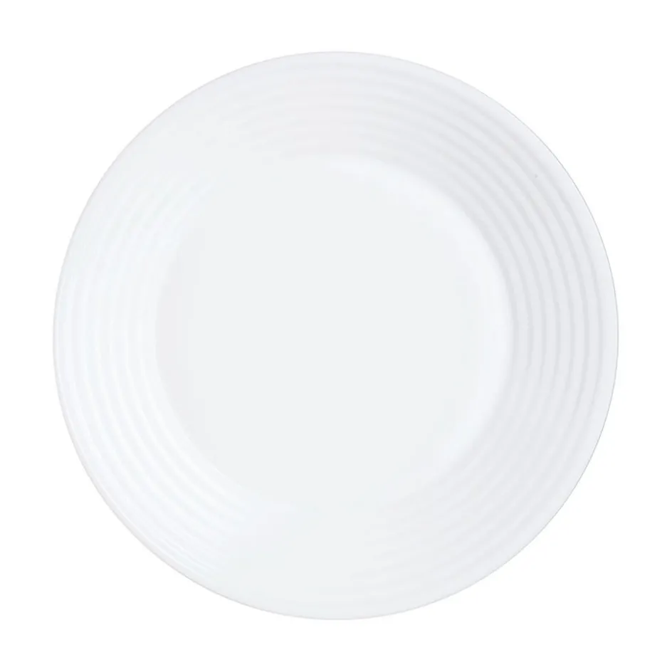 Luminarc Assiette creuse blanche 23 cm Harena> Assiettes Creuses