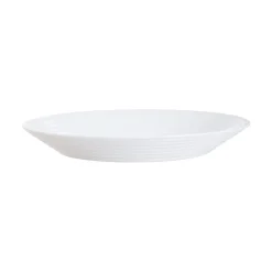 Luminarc Assiette creuse blanche 23 cm Harena> Assiettes Creuses