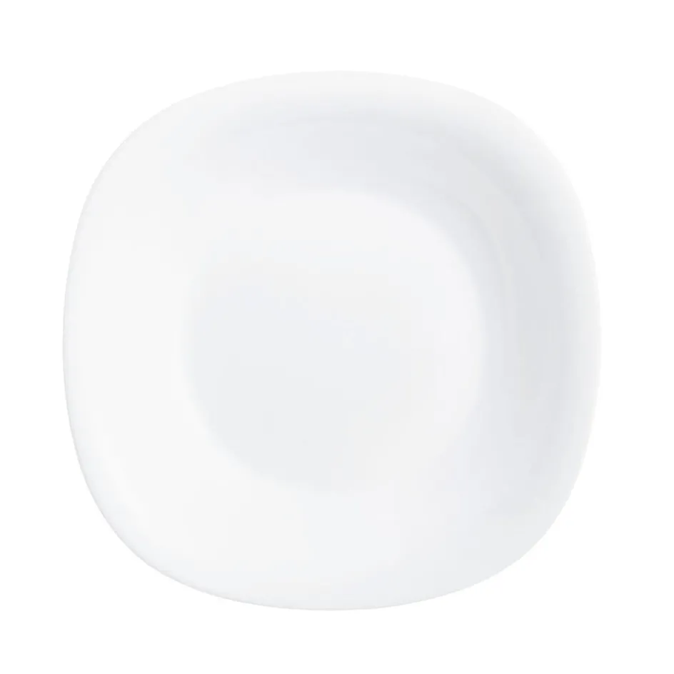 Luminarc Assiette creuse blanche 21 cm Carine> Assiettes Creuses
