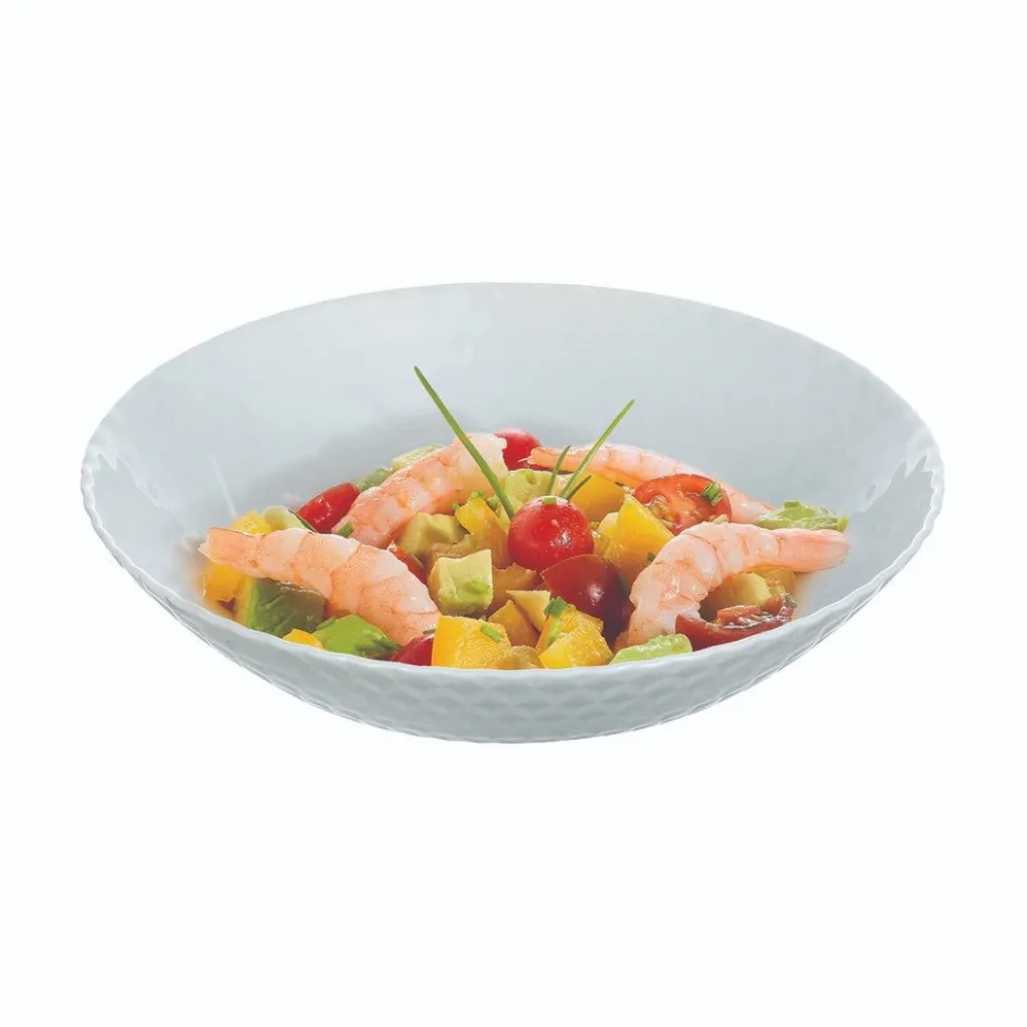 Luminarc Assiette creuse grise 20 cm Pampille> Assiettes Creuses