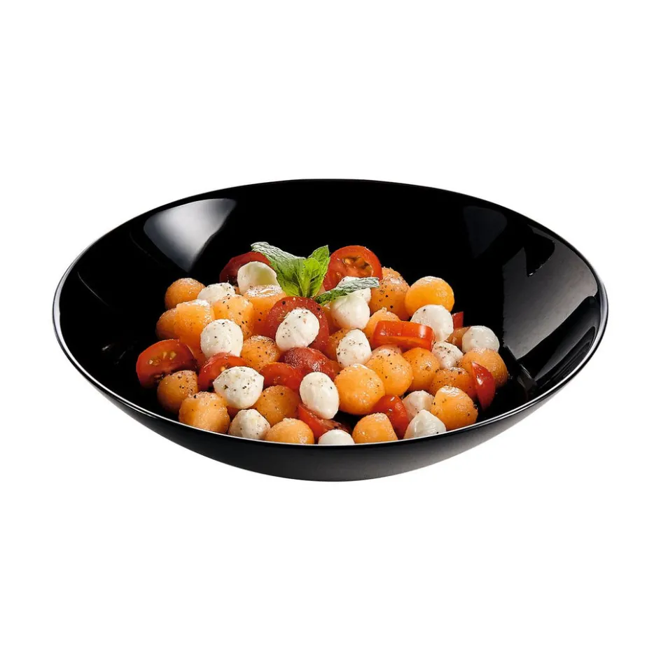 Luminarc Assiette creuse noire 20 cm Diwali> Assiettes Creuses