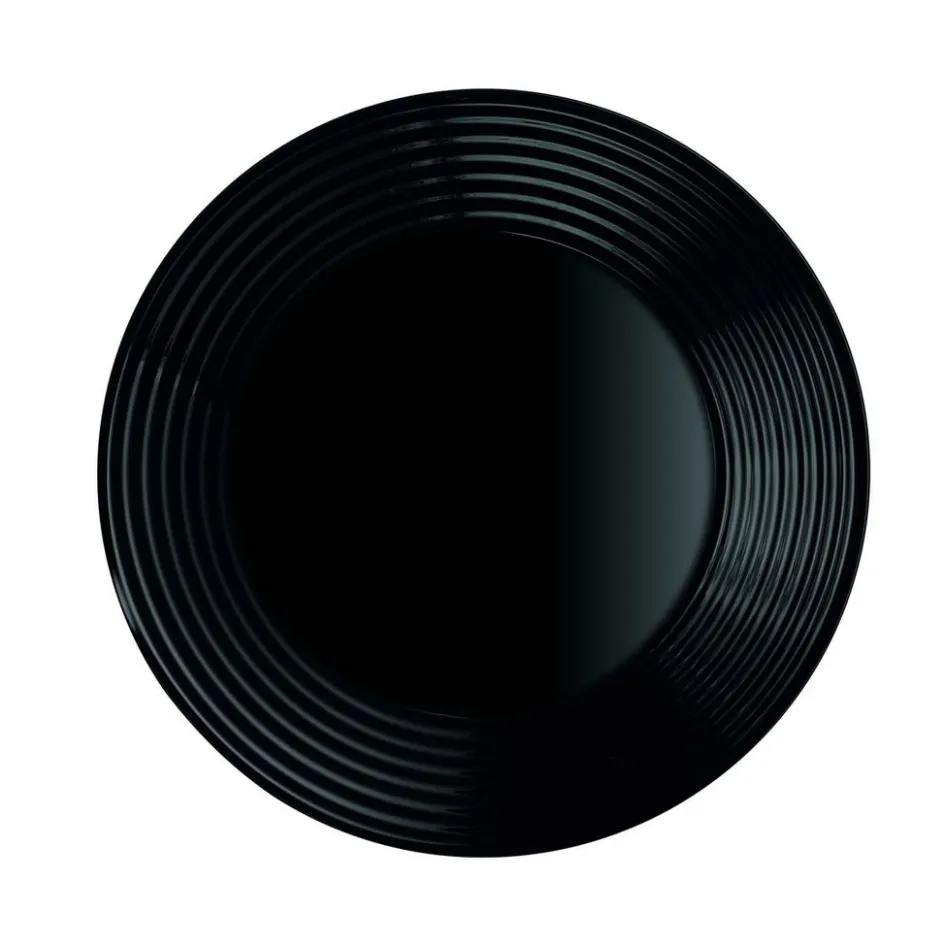Luminarc Assiette creuse noire 23 cm Harena> Assiettes Creuses