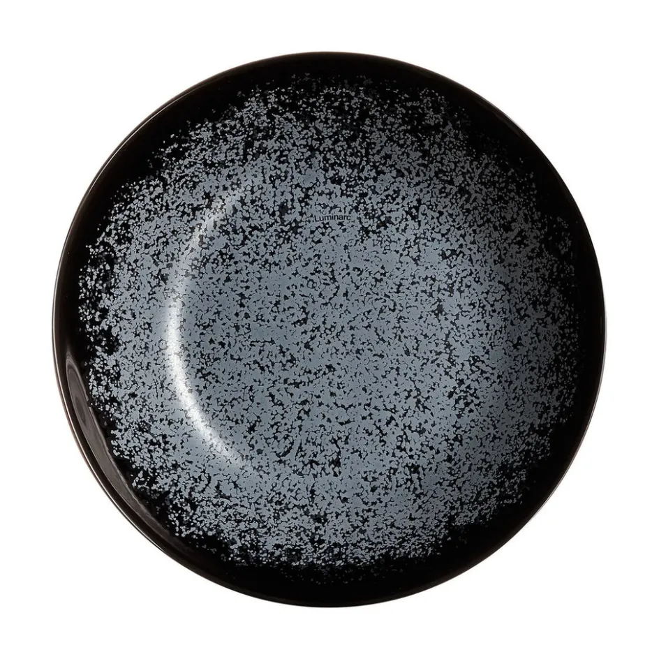 Luminarc Assiette creuse noire 20 cm Slate> Assiettes Creuses