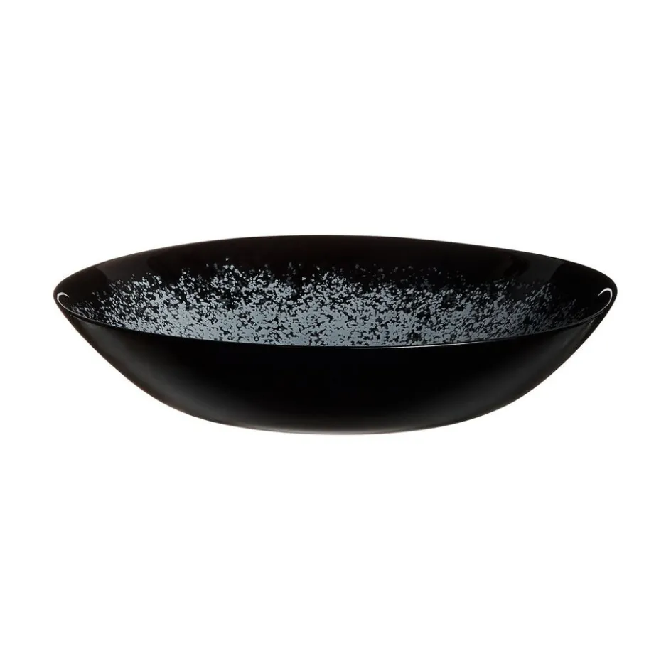 Luminarc Assiette creuse noire 20 cm Slate> Assiettes Creuses