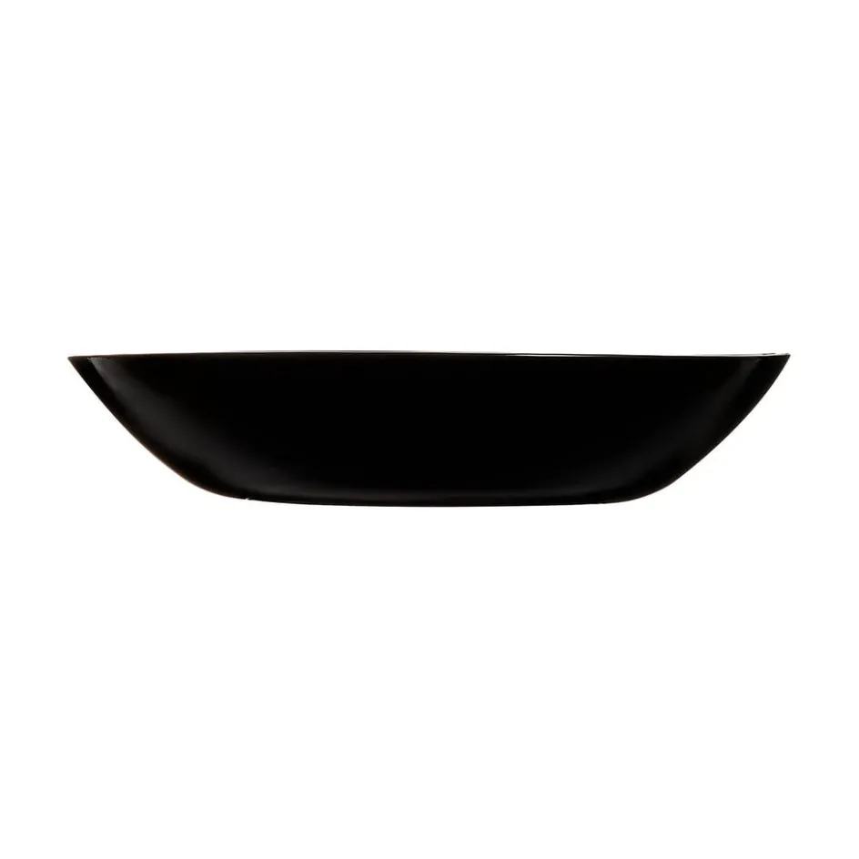 Luminarc Assiette creuse noire 20 cm Slate> Assiettes Creuses