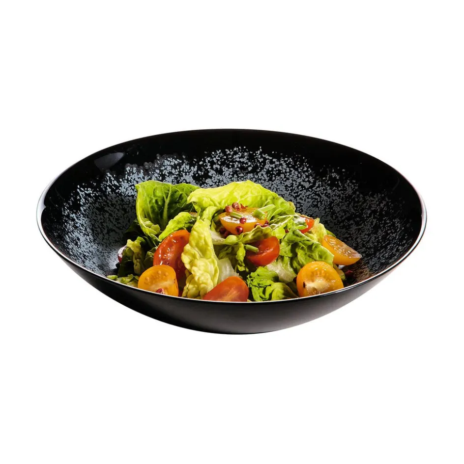 Luminarc Assiette creuse noire 20 cm Slate> Assiettes Creuses