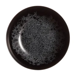 Luminarc Assiette creuse noire 20 cm Zoe> Assiettes Creuses