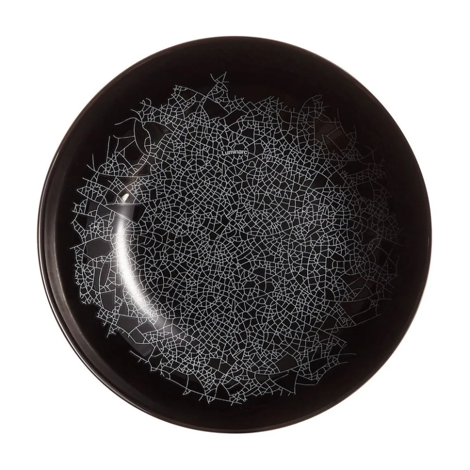 Luminarc Assiette creuse noire 20 cm Zoe> Assiettes Creuses