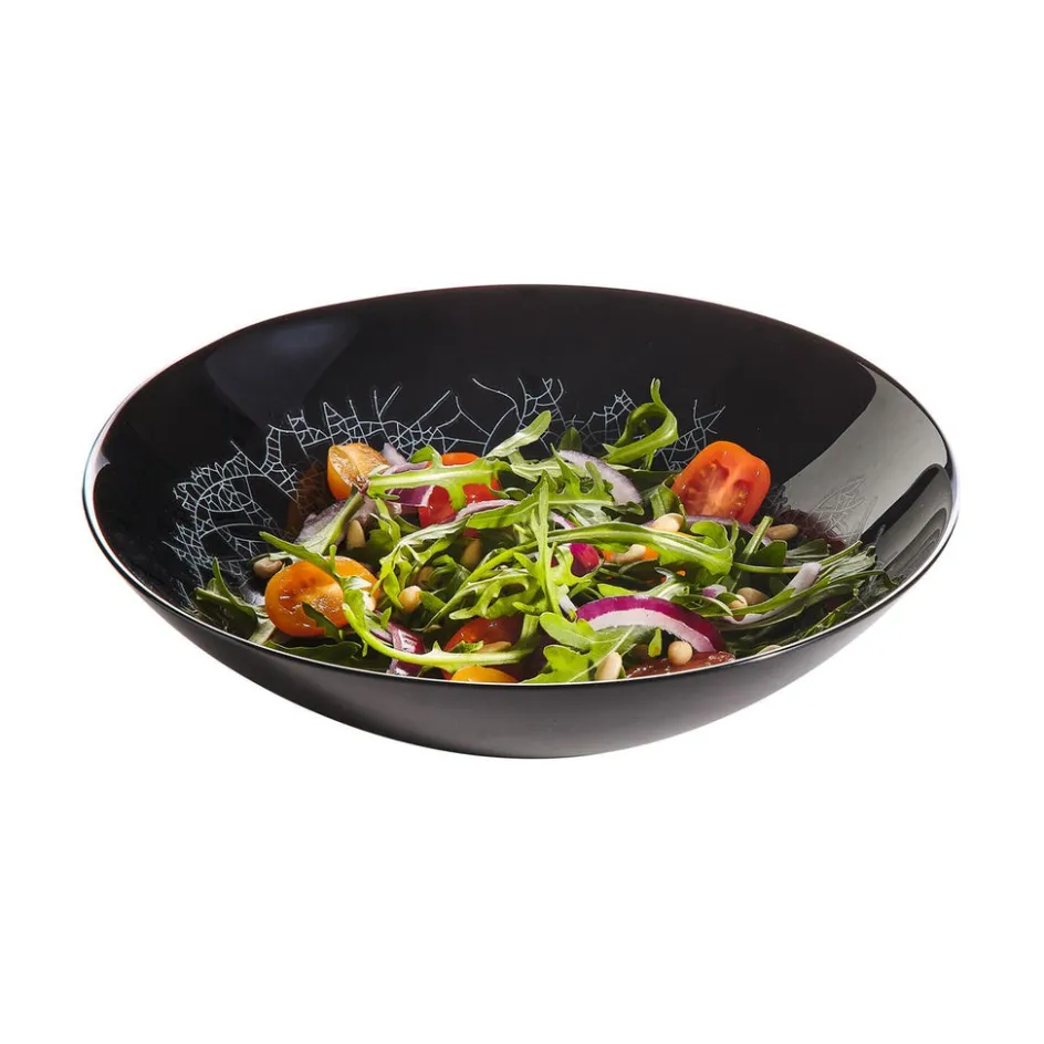 Luminarc Assiette creuse noire 20 cm Zoe> Assiettes Creuses