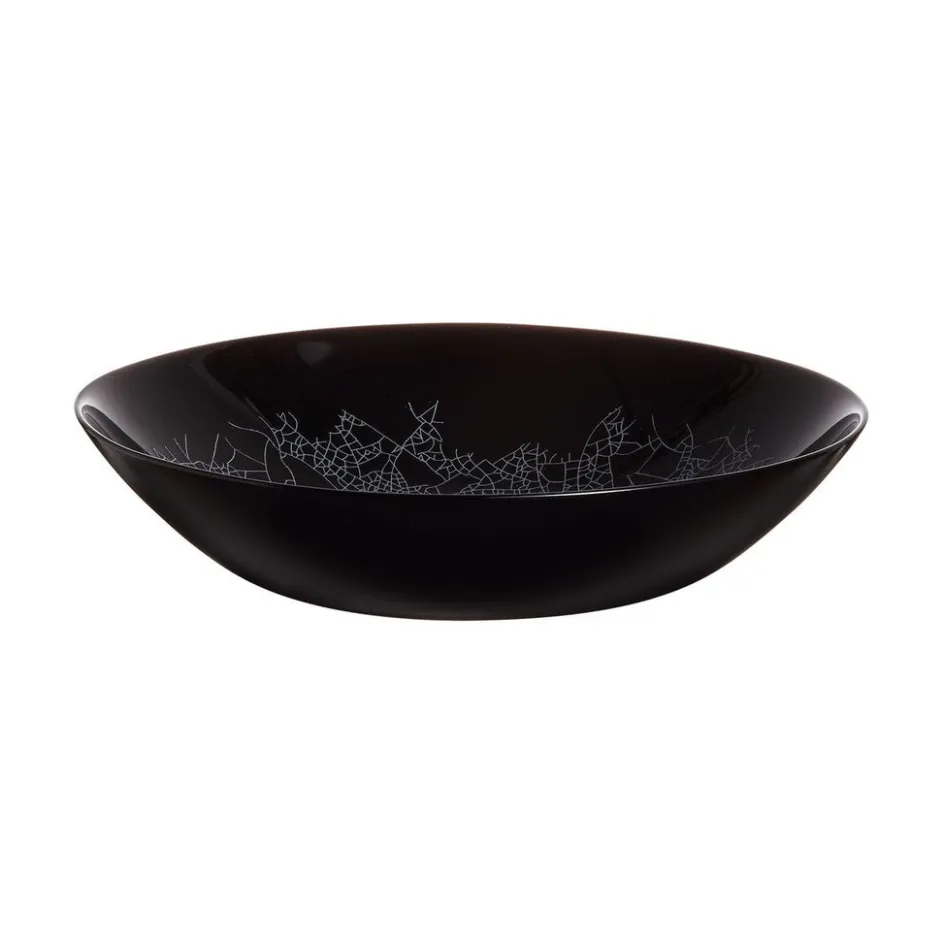 Luminarc Assiette creuse noire 20 cm Zoe> Assiettes Creuses