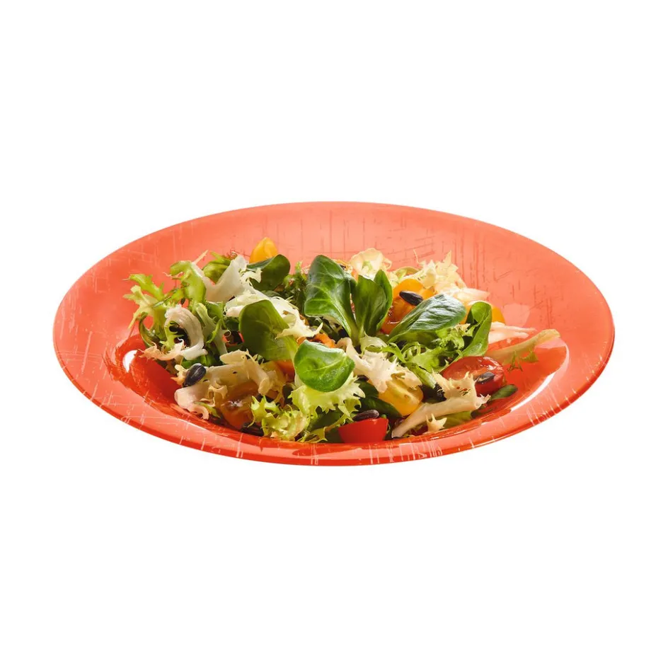 Luminarc Assiette creuse orange 21,5 cm Poppy> Assiettes Creuses