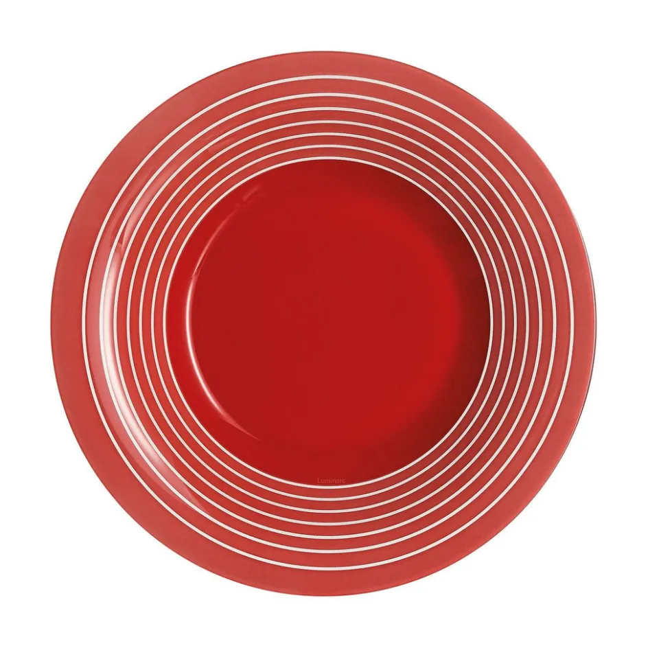 Luminarc Assiette creuse rouge 21,5 cm Factory> Assiettes Creuses
