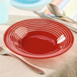 Luminarc Assiette creuse rouge 21,5 cm Factory> Assiettes Creuses