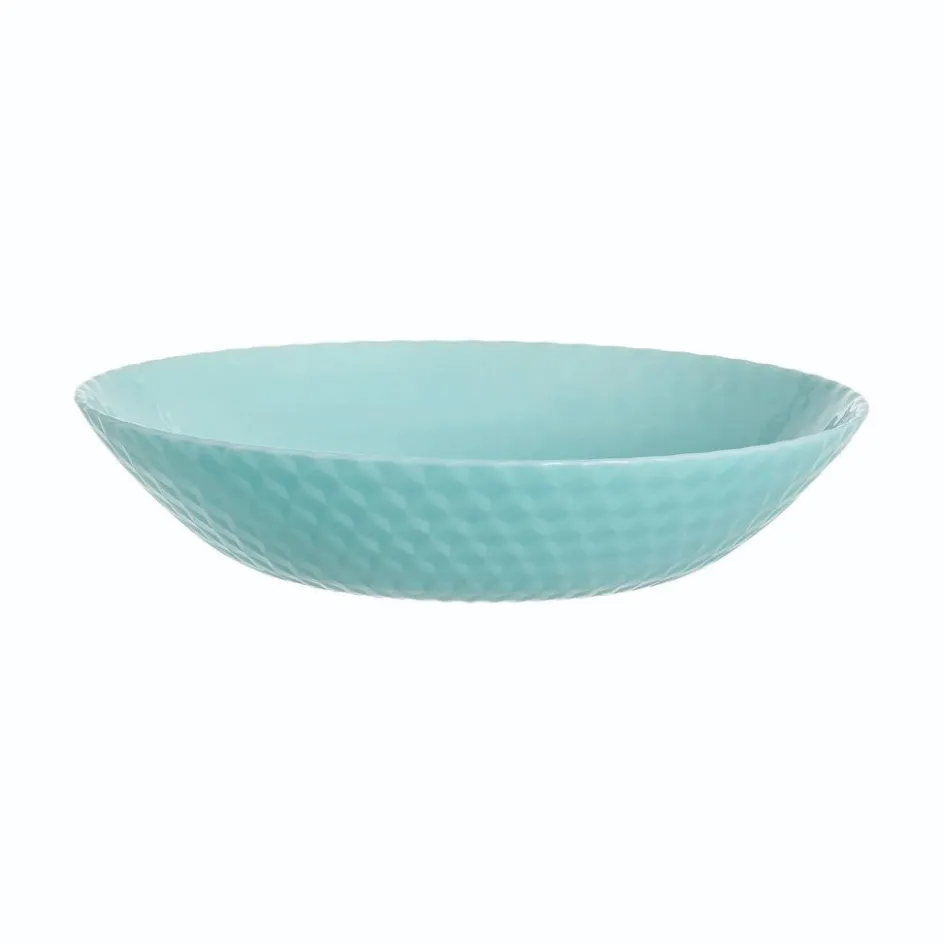 Luminarc Assiette creuse turquoise 20 cm Pampille> Assiettes Creuses