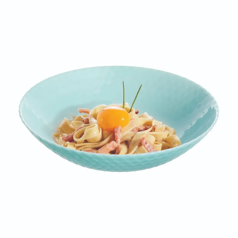 Luminarc Assiette creuse turquoise 20 cm Pampille> Assiettes Creuses