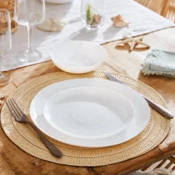 Luminarc Assiette dessert blanche 19 cm Ammonite><noscript><img width=
