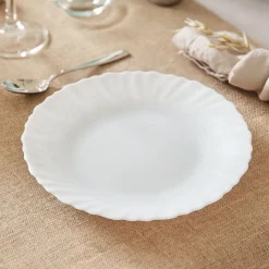 Luminarc Assiette dessert blanche 19 cm Feston><noscript><img width=