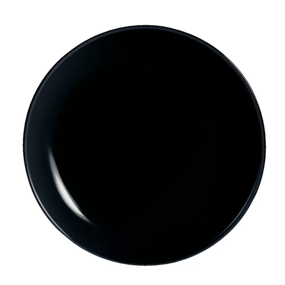 Luminarc Assiette dessert noire 19 cm Diwali> Assiettes À Dessert