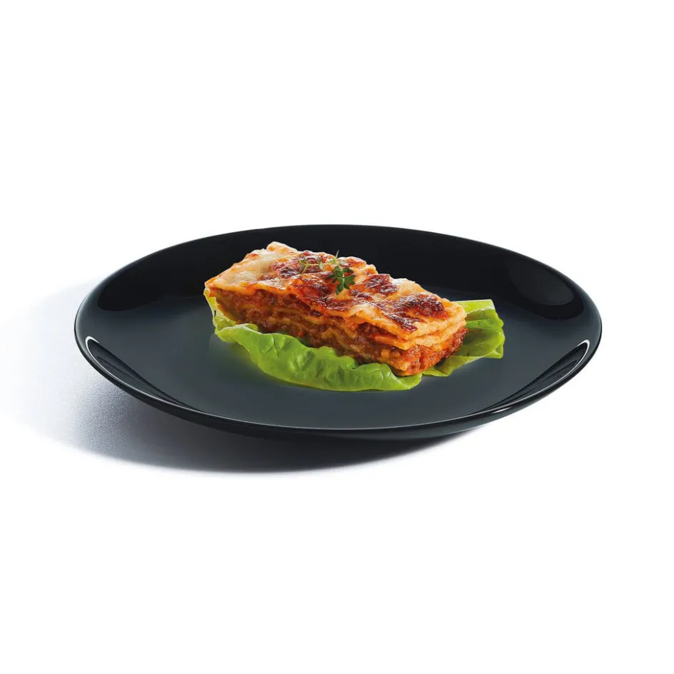 Luminarc Assiette dessert noire 19 cm Diwali> Assiettes À Dessert