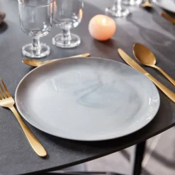 Luminarc Assiette grise 25 cm Diwali Marble><noscript><img width=