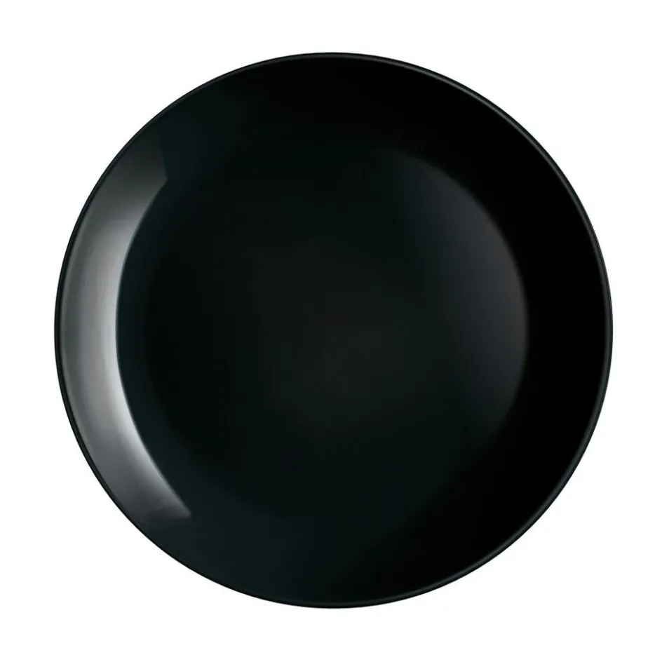 Luminarc Assiette noire 25 cm Diwali> Assiettes Plates
