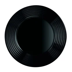 Luminarc Assiette noire 25 cm Harena> Assiettes Plates