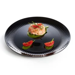 Luminarc Assiette plate 25 cm Cottage Noir> Assiettes Plates