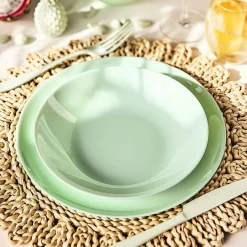 Luminarc Assiette plate 25 cm Diwali Paradise Green> Assiettes Plates