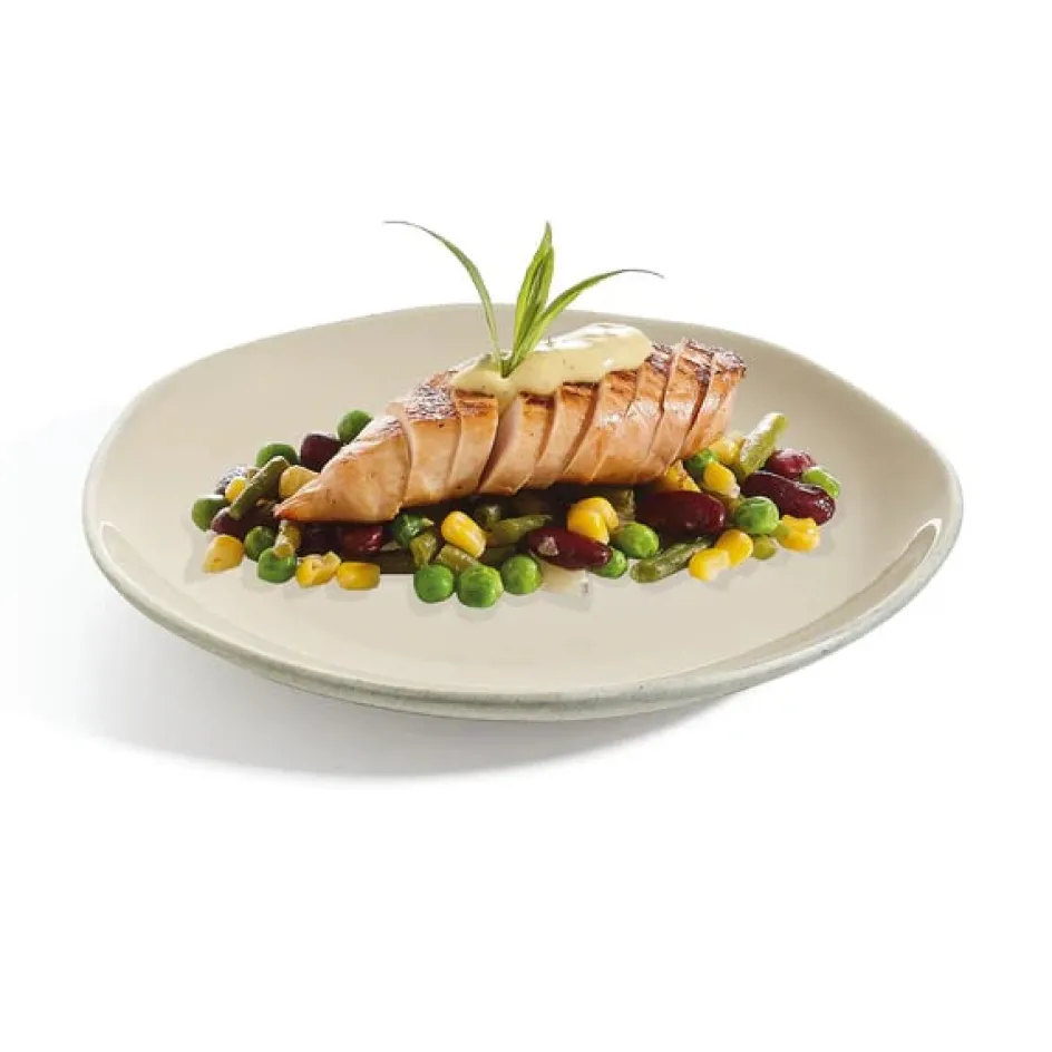 Arcoroc Assiette plate 25,4 cm Rocaleo Sable> Assiettes Plates