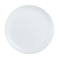 Luminarc Assiette plate blanche 25 cm Bloom> Assiettes Plates