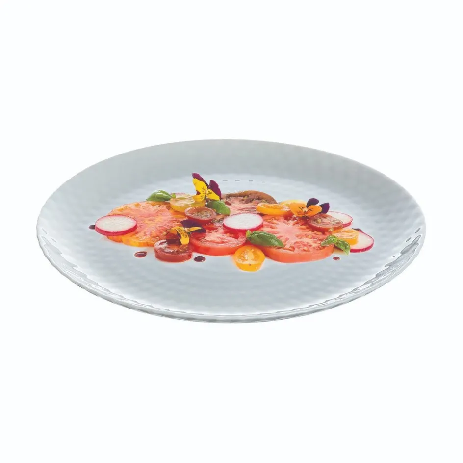 Luminarc Assiette plate grise 25 cm Pampille> Assiettes Plates