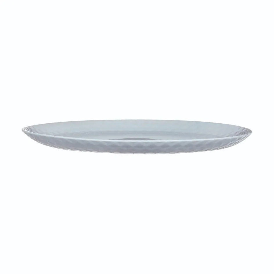 Luminarc Assiette plate grise 25 cm Pampille> Assiettes Plates