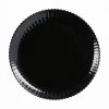 Luminarc Assiette plate noire 25 cm Bloom> Assiettes Plates