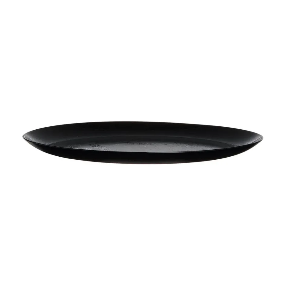 Luminarc Assiette plate noire 25 cm Diana> Assiettes Plates